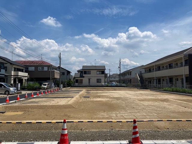 岡崎市矢作町の分譲土地　現地