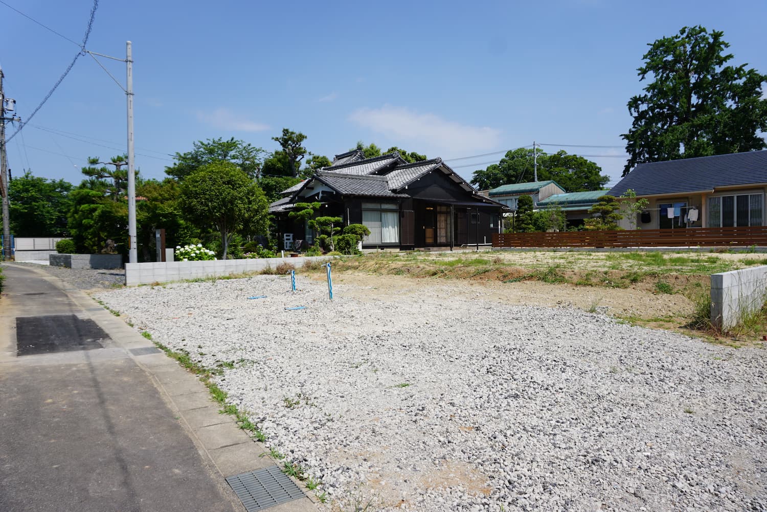 安城市堀内町屋敷　現地